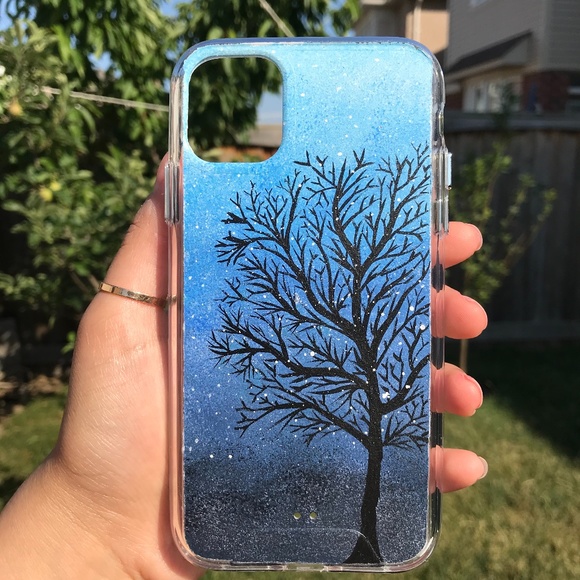 Handmade, painted Phone Case - Picture 3 of 3